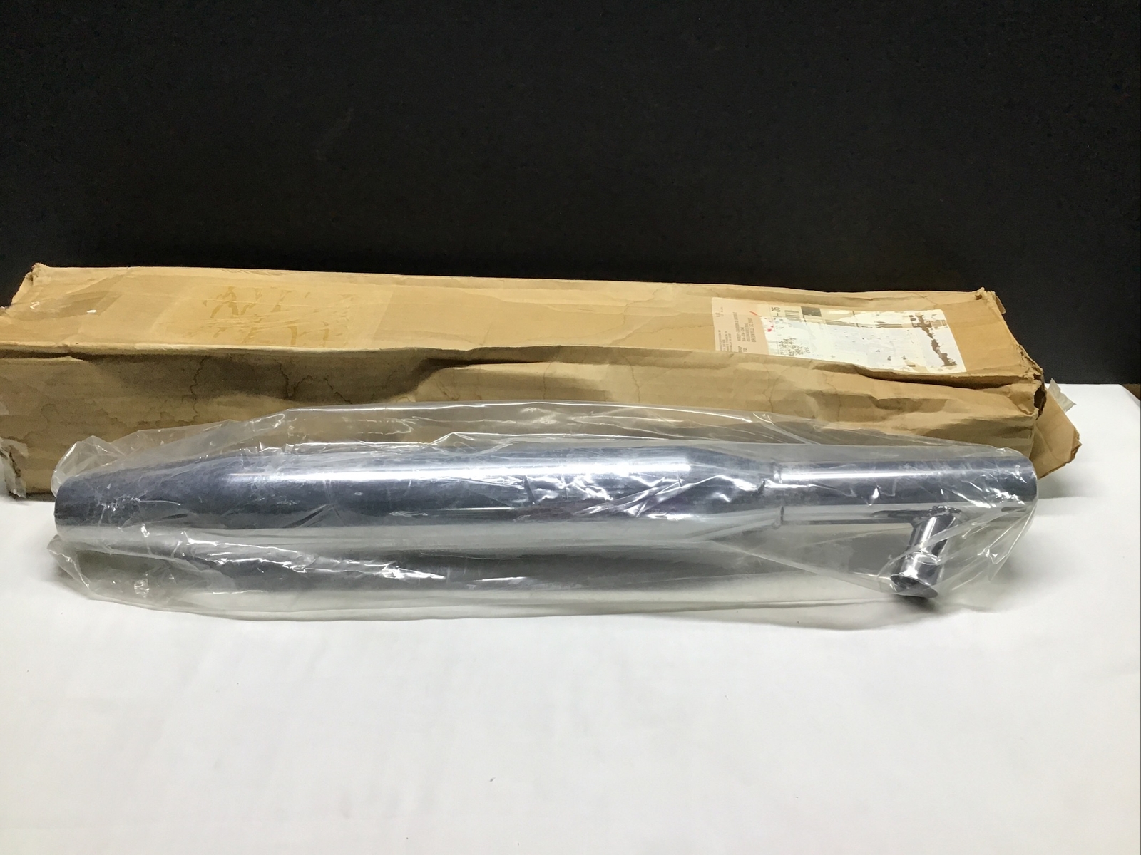 Harley-Davidson OEM Chrome Slip-On Rear Muffler 65890-00 | eBay