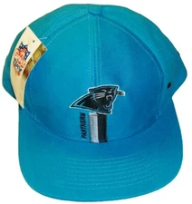 Carolina Panthers 90s Mens Vintage Snapback hat Cap Logo 7 Nfl New