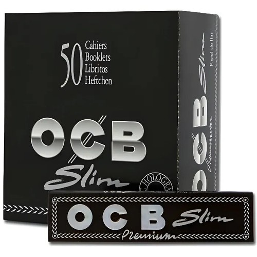 Lot de Feuilles OCB Slim PREMIUM Feuille à Rouler noir original - Picture 16 of 23