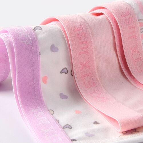 Girls Underwear Cotton Boxer Briefs Comfort Breathable Shorts Briefs For 2-16 YR - Picture 85 of 151