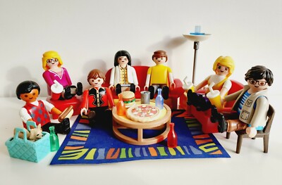 Playmobil THE BIG BANG THEORY Sheldon Leonard Raj Amy Penny .. Salon Custom