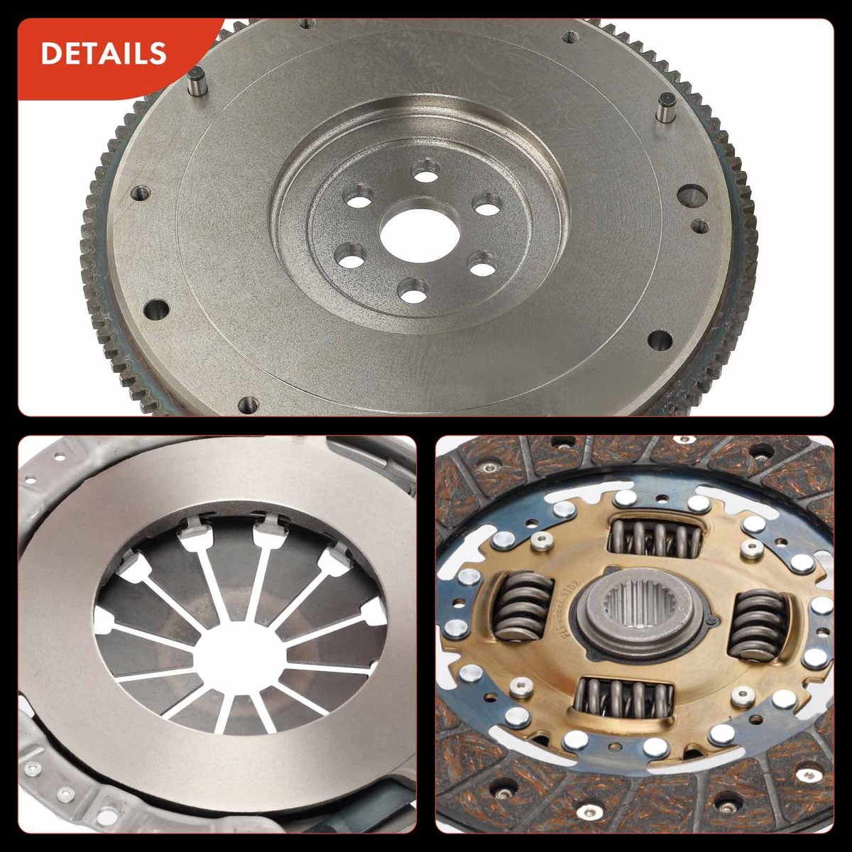 Clutch Kit with Flywheel for Mazda 2 2011 2012-2014 L4 1.5L