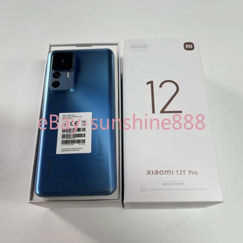 Teléfono Original Desbloqueado Xiaomi 12T Pro 5G Dual SIM 12+256GB 200MP 6.67" 5000mAh Foto 3 de 4
