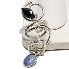 Unique Sterling Silver Hand Crafted Upcycled Flexi-Ring By SoniaMcD