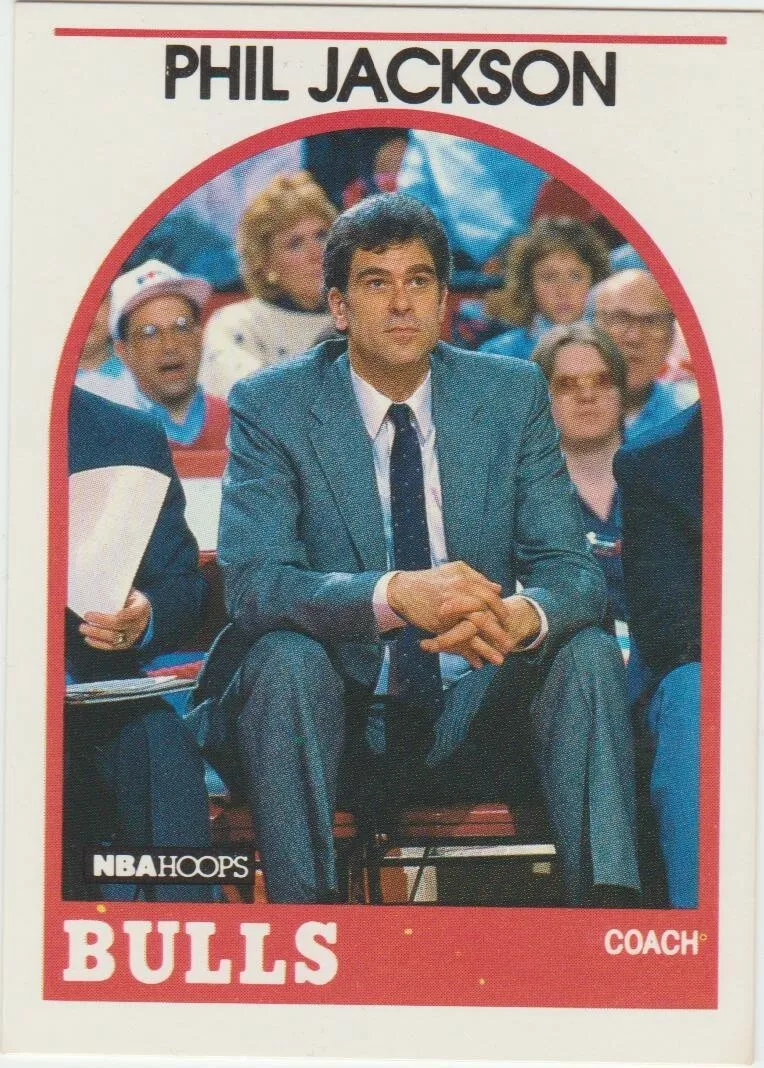 Phil Jackson trading card