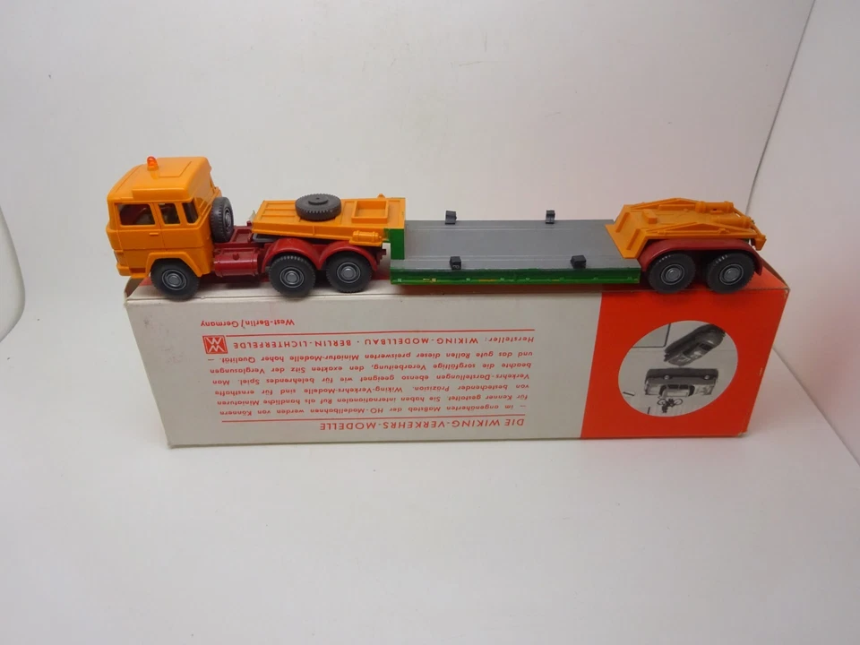 Wiking: Magirus Tieflader, Saure HB 724/1A mit OKT 50g (GK82) - Bild 3 von 4