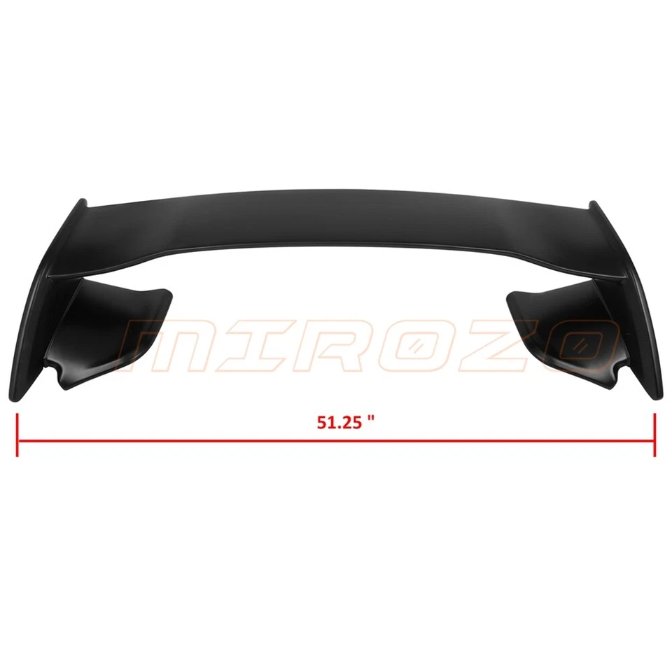 Alerón trasero de pedestal negro para Scion FR-S Subaru BRZ 2013-2016 2,0 L Foto 3 de 4