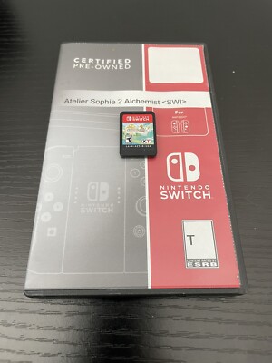 CART ONLY Atelier Sophie 2 The Alchemist of the Mysterious Dream Nintendo Switch
