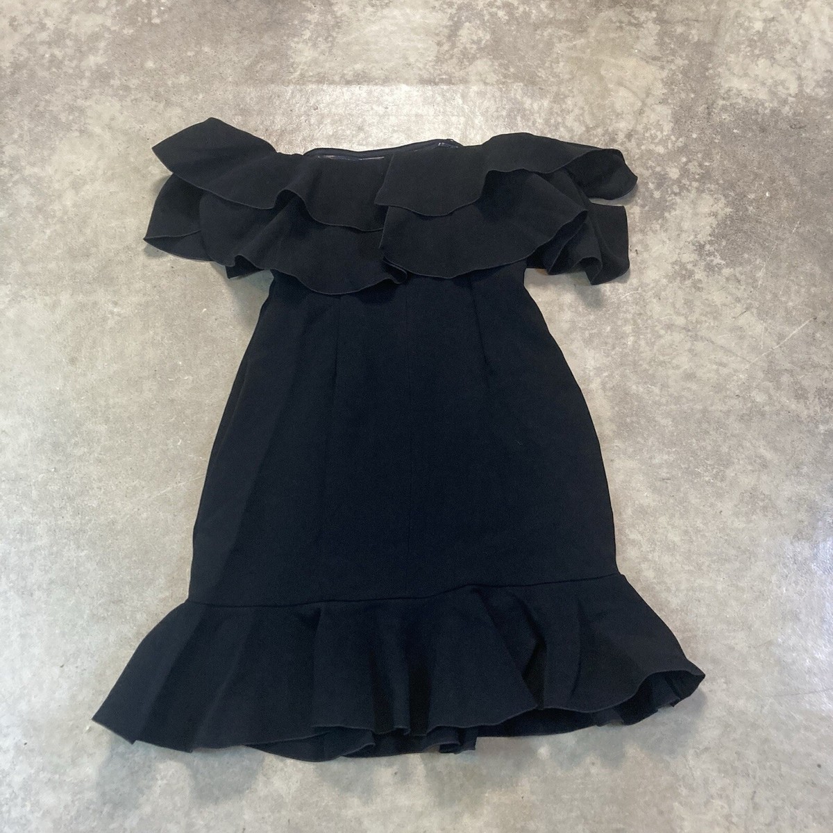 Rachel Zoe Dress Womens 0 Black Tracy Para Mujer Off
