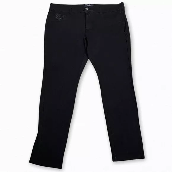 Black jeggings size clearance 14