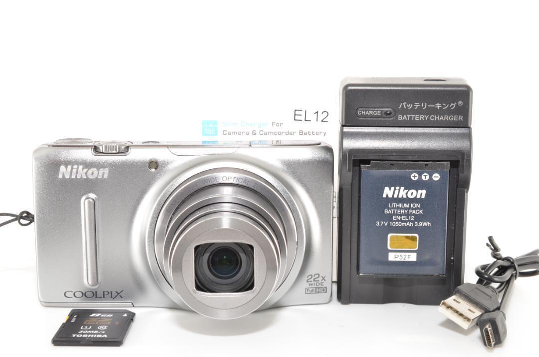 Nikon COOLPIX S9500 Silver 2648 | eBay Nikon COOLPIX S9500 Silver 2648 | eBay