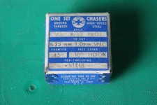 Geometric Tool Co. Set of Ground Thread Dies 9/16 K-1/8