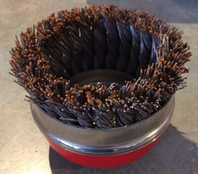 Ultra 4'' Diameter x 5/8'' Thread Knot Brush - #TZ 101