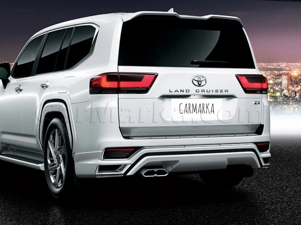 KIT CARROCERÍA LAND CRUISER LC 300 2022 JUEGO ALERONES LABIALES Y BENGALAS (pintado) Foto 2 de 4