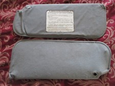 1986 Monte Carlo Cutlass Regal Grand Prix G-body Sunvisors Gray - Free Shipping
