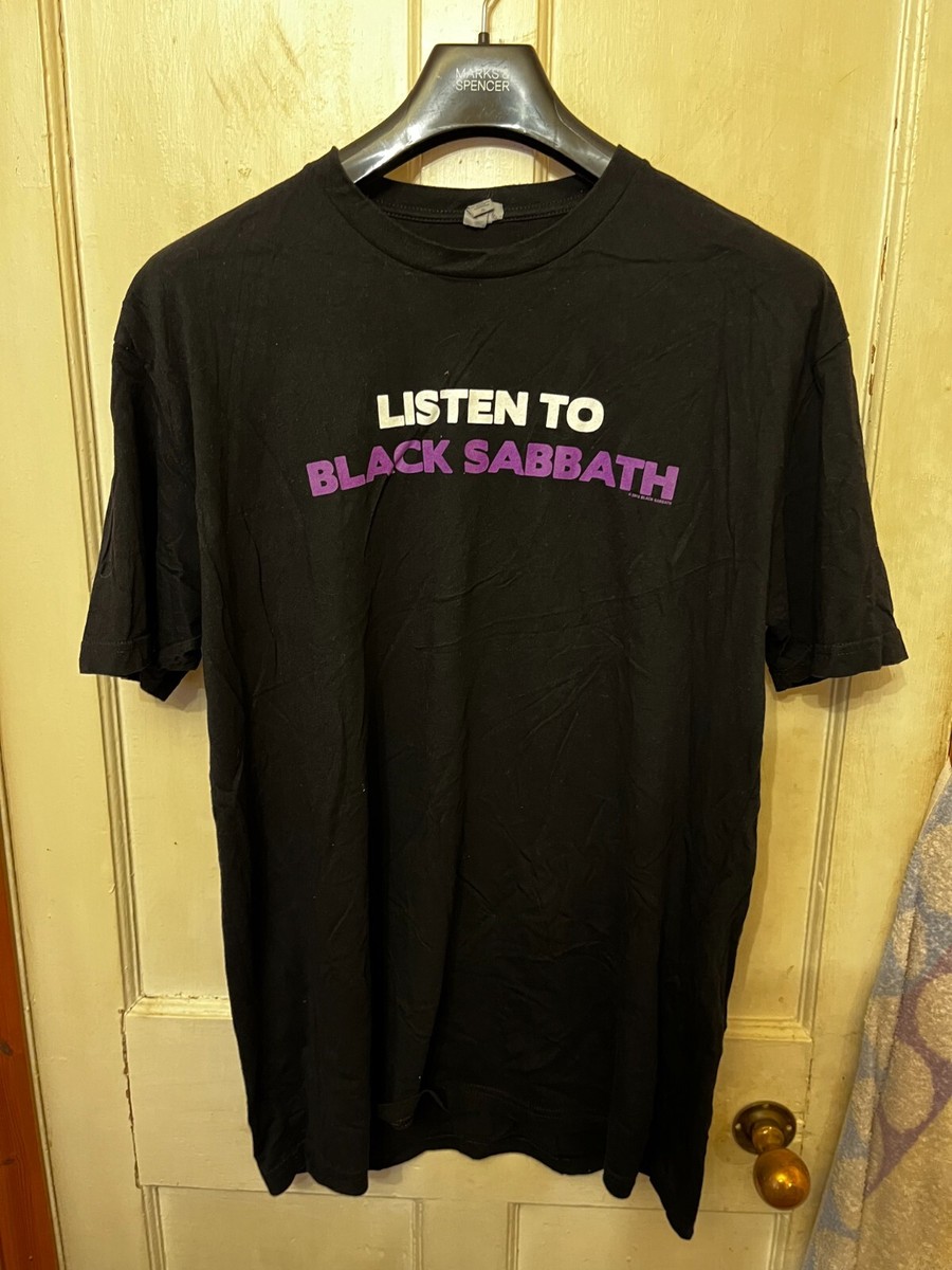 Listen To Black Sabbath T Shirt XL Not The Big Brother Shirt | eBay UK