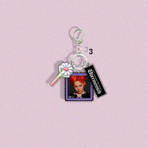 Kpop G-DRAGON Ubermensch Concert Acrylic Keychain Bag Accessory Keyring BIGBANG - Picture 6 of 15
