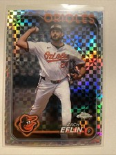 2024 Topps Chrome Update USC10 Zach Eflin X-Fractor