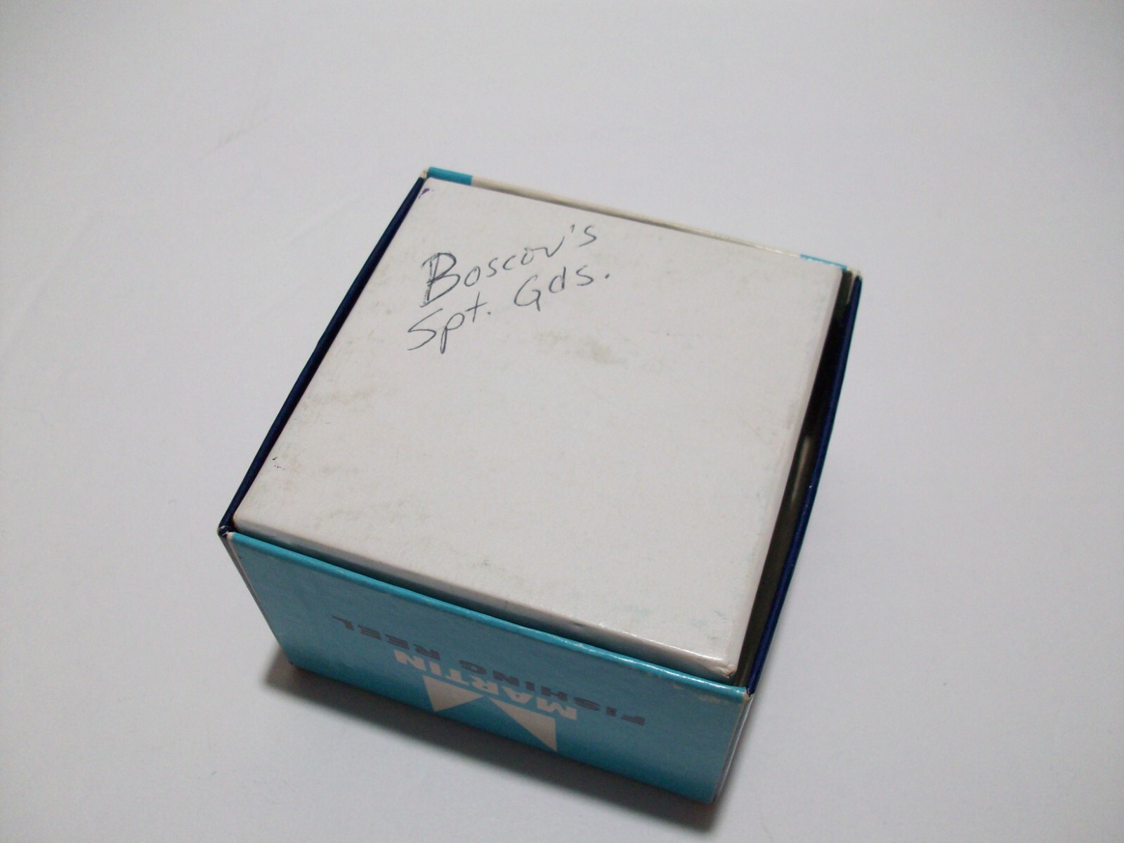 vintage used MARTIN 63 FLY FISHING REEL with used WF5S line BOX papers FREE SHIP