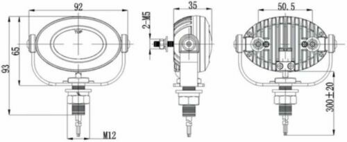 6000K Remote Control LED Auxiliary Lamps Lights for Harley-Davidson Street Glide - Picture 10 of 10