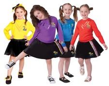 The Wiggles Black Skirt Girls Costume Ballerina Dancing Ballet