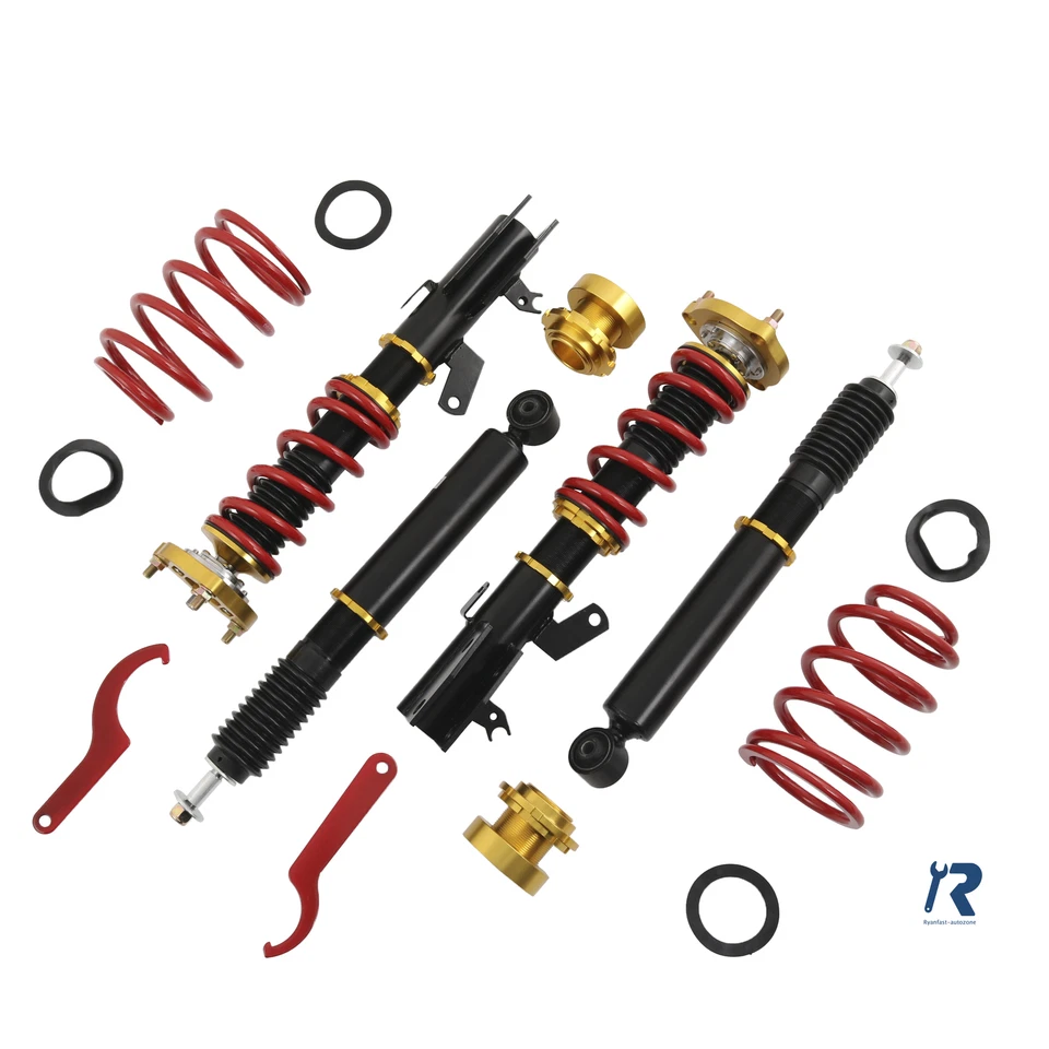 Conjunto de resorte y amortiguador Coilover apto para 12-15 Honda Civic 13-16 Acura ILX (DE) Foto 4 de 4