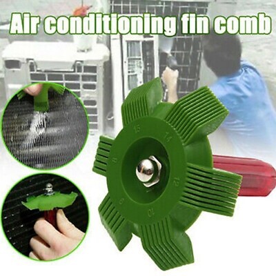 New Chic Heat Dissipating Fin Comb Cleaning A/C Condenser Coils Brush Condens$8 - Picture 9 of 12