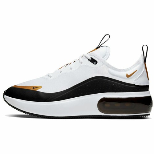 Size 7.5 - Nike Air Max Dia White Black Gold for sale online | eBay