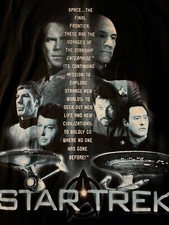 1998 Star Trek Away Team Wear Graphic T Shirt Size XL Short Sleeve Vintage 90 s