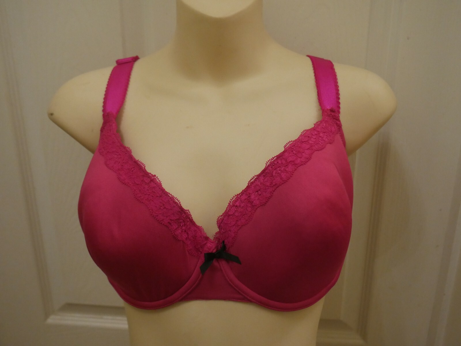 Debenhams Bra 30G Hot Pink Print Push Up T-Shirt Bra 30