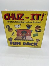 NEW SEALED Chuz-It Fun Pack Talent Show Family Board Game 2004 Flashback Games