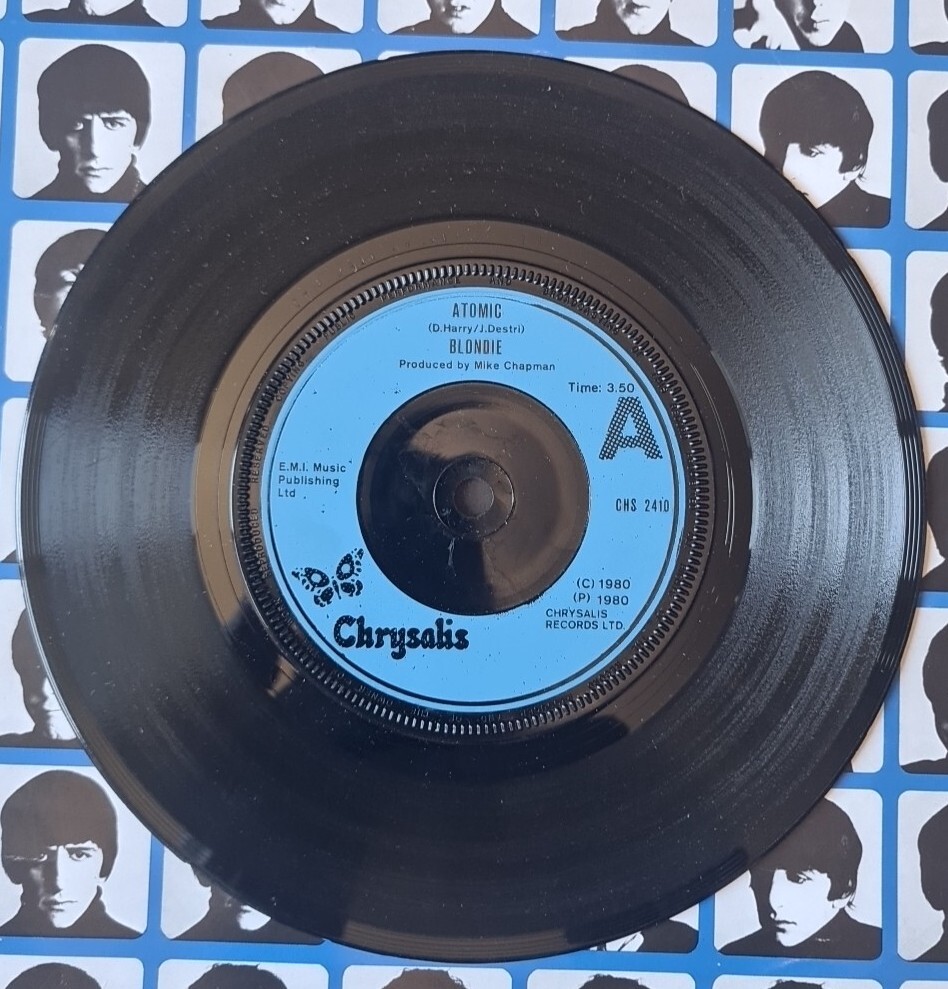 Blondie Atomic 1980 UK PS 7 Blondie Atomic 1980 UK PS 7