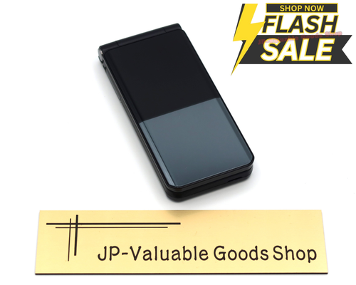 [C] Fujitsu Arrows Keitai F-03L Android Flip Phone Black Unlocked SIM Free Japan - 第 1/19 張圖片