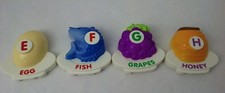 VTech Fridge Phonics Replacement Letters ABC Food Fun Magnetic Alphabet E,F,G,H