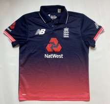 ENGLAND CRICKET jersey shirt NEW BALANCE trikot 2017 /adult SIZE S