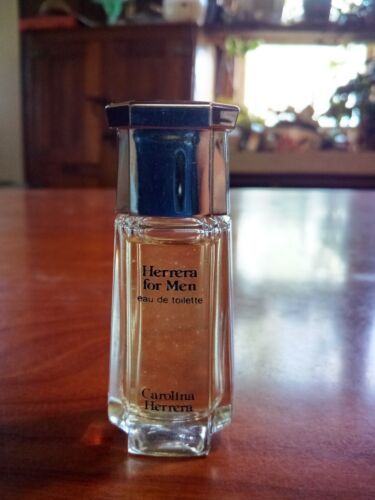 Vintage Herra For Men Eau De Toilette Cologne. Carolina Herra. Mini .2fl oz. New