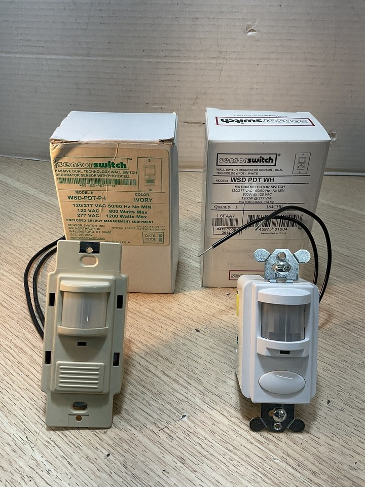 Sensor Switch WSD PDT WH Motion Detector Switch/WSD-PDT-P-1/GAR197 | eBay