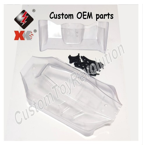 RC Auto Karosserie Mit Heckflügel - Für WLtoys 144001 & 144010