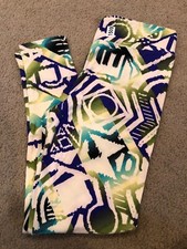 New Release LuLaRoe TC Tall  Curvy Leggings Gorgeous Aztec Geometric Print