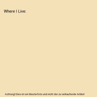 Where I Live, Meg Gaertner