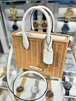 Michael Kors Women Lady Small Shopper Crossbody Purse Bag