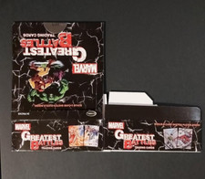 Marvel: Greatest Battles / EMPTY Trading Cards Box / Rittenhouse / 2013 / NM