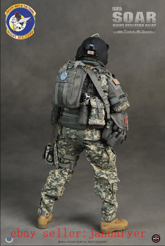 Soldier Story Ss046 1/6 U.S.160th Soar Night Stalkers Pilot Action