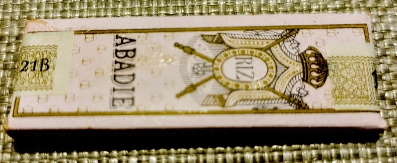 One Pack Original WW2 Cigarette Rolling Papers ABADiE w/ German Tax Stamp NOS