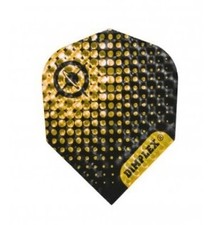 Harrows Black Gold Fade Dimplex Standard Dart Flights