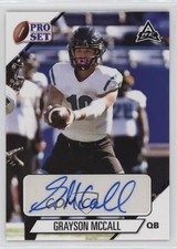2021 Leaf Pro Set College Auto Grayson McCall #PS-GM3 Auto 0rd2