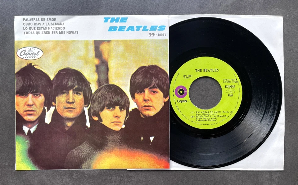 EP The Beatles - Palabras De Amor (Words Of Love) - Mexico Capitol - Bild 1 von 1