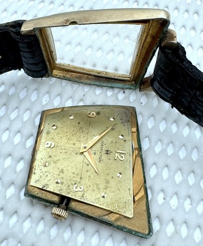 Rarissimo Hamilton Scarce Flight II asimmetrico Arbib quadrante originale cal. 770 - Foto 6 di 20