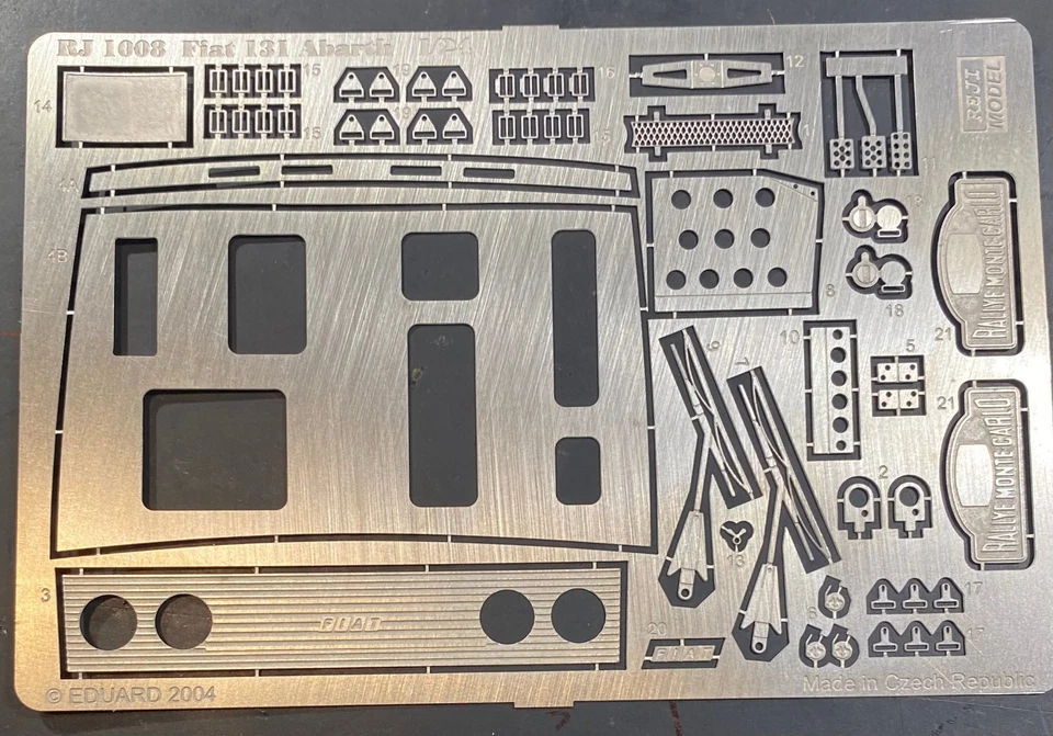 REJI MODEL 1/24 - Ref:1008 - FOTOINCISIONI x FIAT 131 ABARTH - Immagine 2 di 4