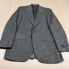 Vintage Camel Hair 90s Blazer Sport Coat Tweed size 42 Jacket Made in USA